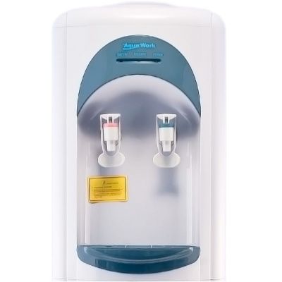 Диспенсер для воды Coolmart 16-LD/HLN бело-синий 